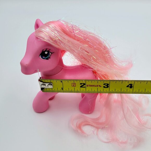 My Little Pony Pinkie Pie 2007 G3 MLP Hasbro Pink Toy Read - Picture 4 of 10